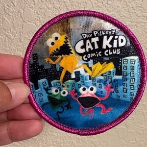 Dav Pilkey’s Cat Kid Patch - Multicolor